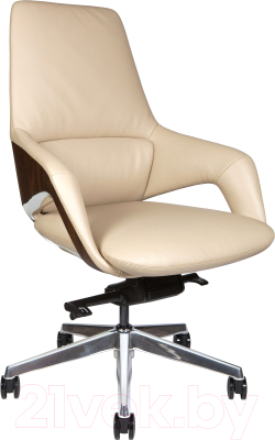 Кресло офисное Norden Шопен LB / FK 0005-B Beige Leather - фото