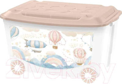 Контейнер для хранения Пластишка Воздушные шары / 43138093252 - фото