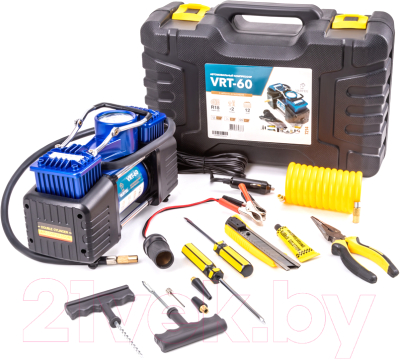 Автомобильный компрессор FoxWeld Varteg VRT 60 / 7214 - фото