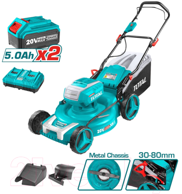 Газонокосилка аккумуляторная TOTAL TLMLI20202