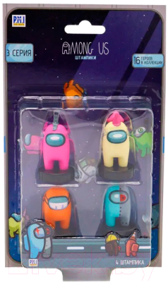 Набор фигурок коллекционных Among Us Герой Робот / AU5330A