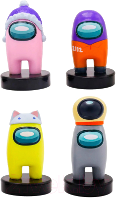 Набор фигурок коллекционных Among Us Герой Желтый / AU5330D - фото