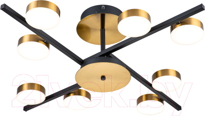 Люстра ESCADA 10266/8 (черный/латунь)