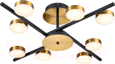 Люстра ESCADA 10266/8 (черный/латунь)