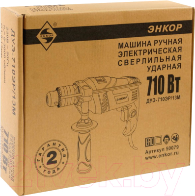 Дрель Энкор ДУЭ-710ЭР/13М