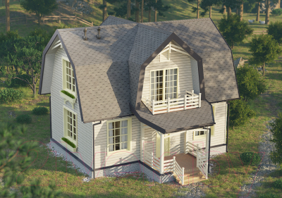 Черепица Docke Pie Eurasia Шестигранник Серый / ZRKQ-1045