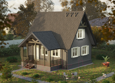 Черепица Docke Pie Eurasia Шестигранник Серый / ZRKQ-1045