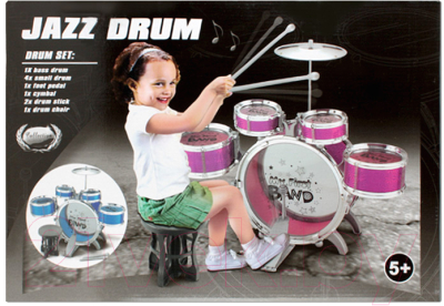 Музыкальная игрушка Darvish Jazz Drum / SR-T-2228-2