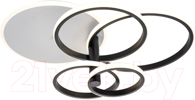 Люстра ESCADA 10213/4LED BL (белый/черный) - фото