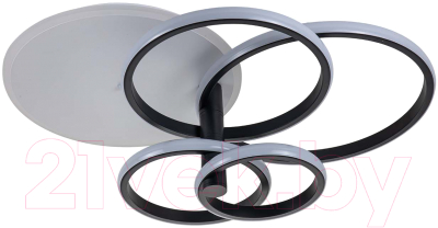 Люстра ESCADA 10213/4LED BL (белый/черный)