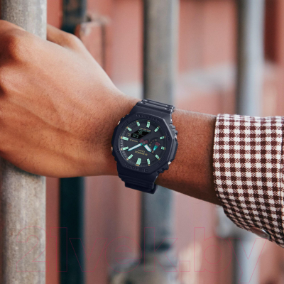 Часы наручные мужские Casio GA-2100RC-1A