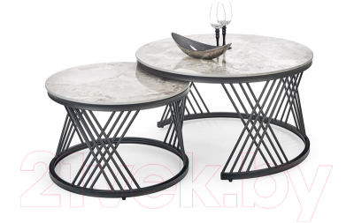 Комплект журнальных столиков Halmar Flamingo / V-CH-FLAMINGO-LAW