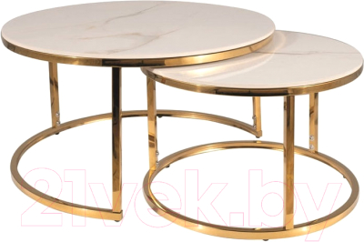 Комплект журнальных столиков Signal Portafino A / PORTAFINOABZL - фото