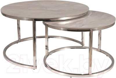 Комплект журнальных столиков Signal Portafino B / PORTAFINOBSZCH - фото