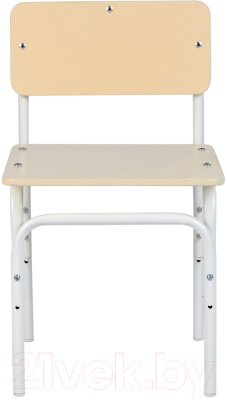 Стул детский Фея Мой малыш / 0002742.25 (бежевый/белый)