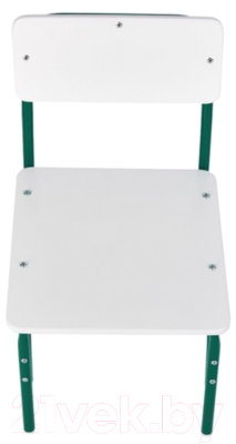 Стул детский Фея Мой малыш / 0002742.26 (белый/зеленый)
