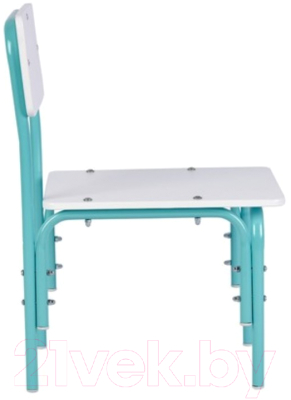 Стул детский Фея Мой малыш / 0002742.31 (белый/лазурный)