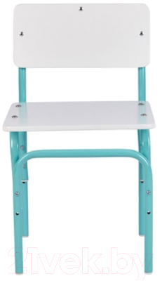 Стул детский Фея Мой малыш / 0002742.31 (белый/лазурный)