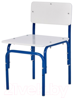 Стул детский Фея Мой малыш / 0002742.27 (белый/синий)