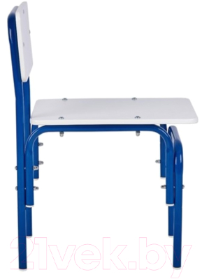 Стул детский Фея Мой малыш / 0002742.27 (белый/синий)