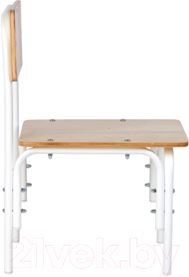 Стул детский Фея Мой малыш / 0002742.24 (натуральный/белый)