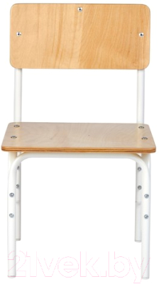 Стул детский Фея Мой малыш / 0002742.24 (натуральный/белый)