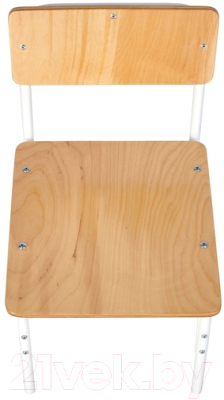 Стул детский Фея Мой малыш / 0002742.24 (натуральный/белый)