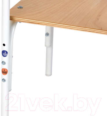 Стул детский Фея Мой малыш / 0002742.24 (натуральный/белый)