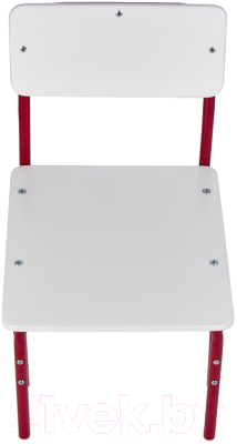Стул детский Фея Мой малыш / 0002743.28 (белый/красный)
