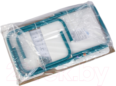 Стул детский Фея Мой малыш / 0002743.32 (белый/морская волна)