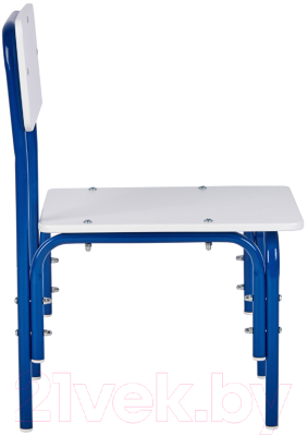 Стул детский Фея Мой малыш / 0002743.27 (белый/синий)