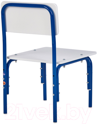 Стул детский Фея Мой малыш / 0002743.27 (белый/синий)