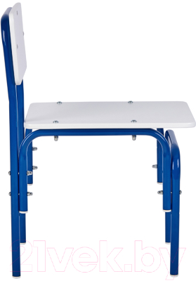 Стул детский Фея Мой малыш / 0002743.27 (белый/синий)