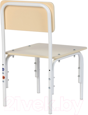 Стул детский Фея Мой малыш / 0002744.25 (бежевый/белый)