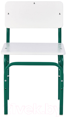 Стул детский Фея Мой малыш / 0002744.26 (белый/зеленый)