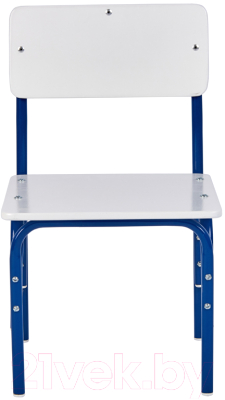Стул детский Фея Мой малыш / 0002744.27 (белый/синий)