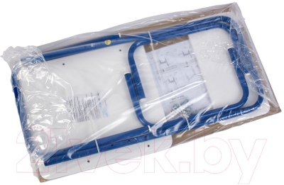 Стул детский Фея Мой малыш / 0002744.27 (белый/синий)