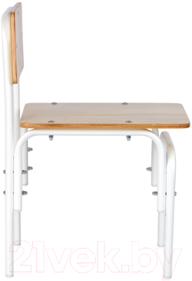 Стул детский Фея Мой малыш / 0002744.24 (натуральный/белый)