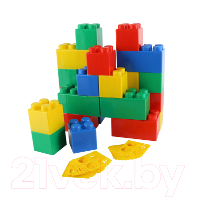 Конструктор Полесье Строительный XXL / 68019