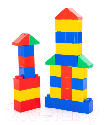 Конструктор Полесье Строительный XXL / 68026