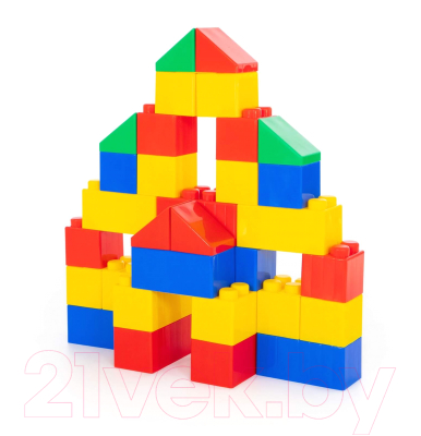 Конструктор Полесье Строительный XXL / 68026