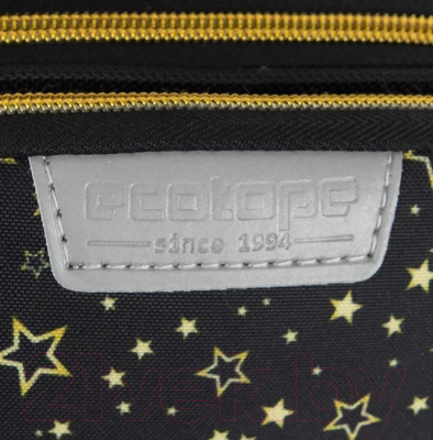 Школьный рюкзак Ecotope Kids Кот 057-540-142-CLR (черный)