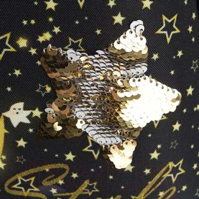 Школьный рюкзак Ecotope Kids Кот 057-540-142-CLR (черный)