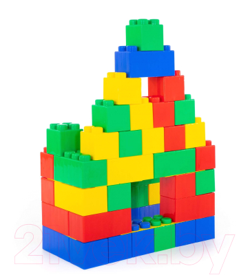 Конструктор Полесье Строительный XXL / 68033