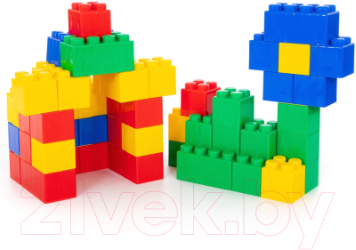 Конструктор Полесье Строительный XXL / 68033