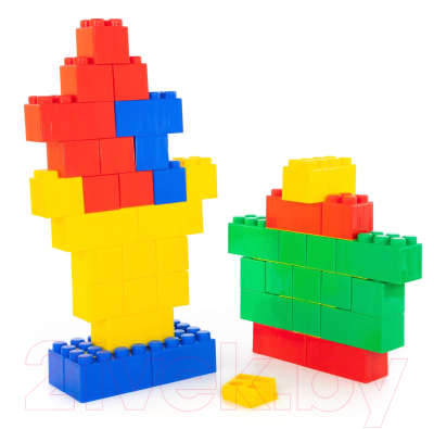 Конструктор Полесье Строительный XXL / 68033