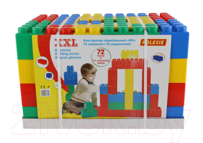 Конструктор Полесье Строительный XXL / 68040