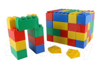 Конструктор Полесье Строительный XXL / 68040