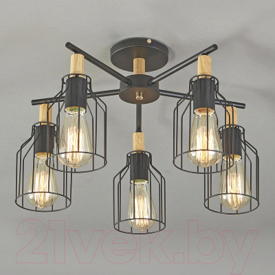 Люстра ESCADA 469/5PL (черный)