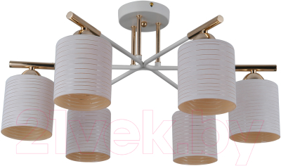 Люстра ESCADA 1124/6P (французское золото/белый) - фото